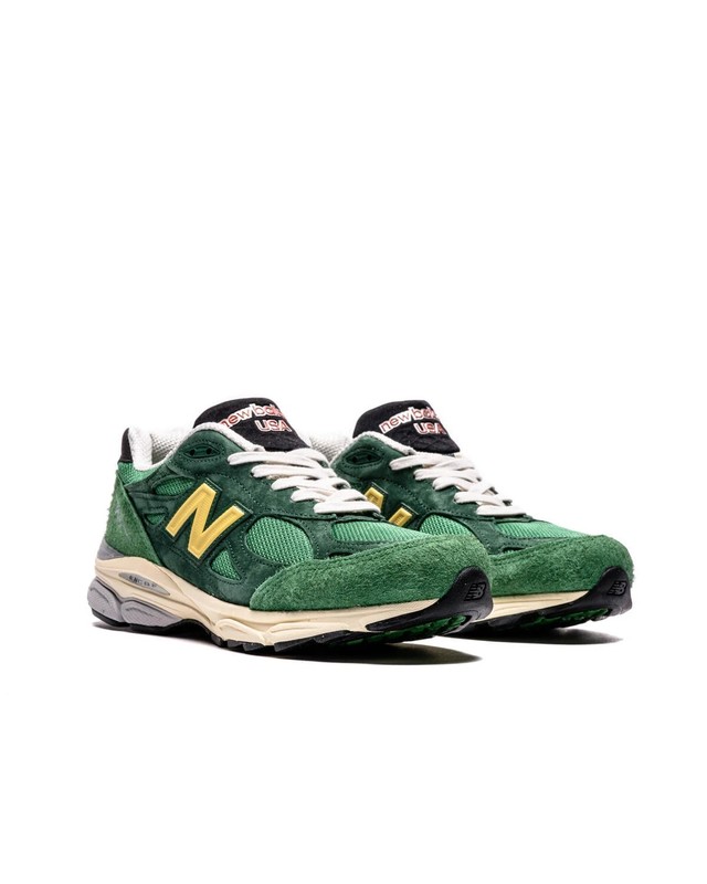 【美品】New Balance 990 V3 MR990GY3 New Balance 990V3 'MiUSA Teddy Santis Green Gold' M990GG3